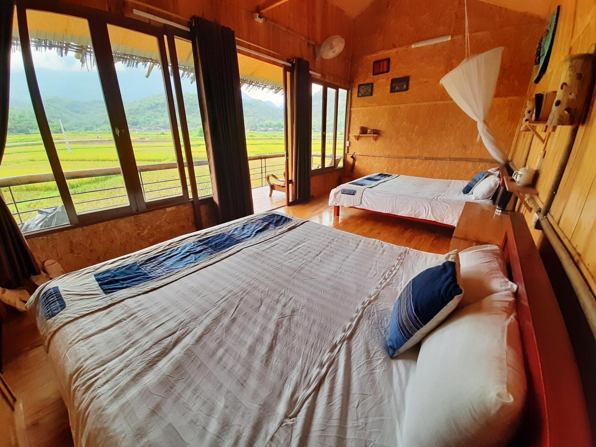 Little Mai Chau Home Stay الغرفة الصورة